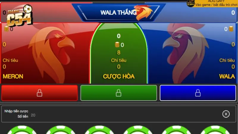 Đá gà Thomo - Xem miễn phí 500+ trận đấu mỗi ngày tại C54 3 kèo cược trong Đá gà Thomo online