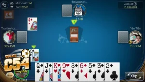 Chia bài và xếp Phỏm hợp lệ 