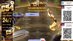 Điền thông tin đăng ký theo yêu cầu từ C54