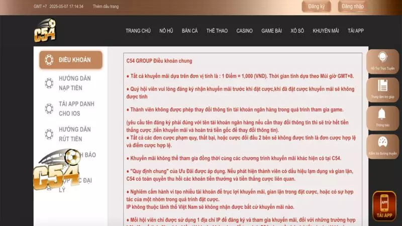 Quyền riêng tư Giới thiệu về quyền riêng tư tại C54