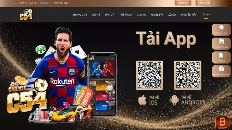 Tải app nhận lì xì miễn phí - Hoạt động nhận thưởng độc quyền Quy trình nhận thưởng cực đơn giản trên C54